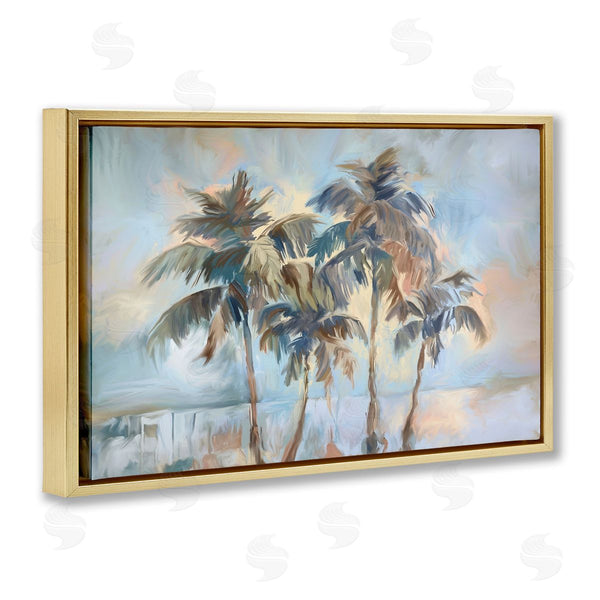 Stupell Industries Ramona Murdock | Cool Palm Trees Sunrise