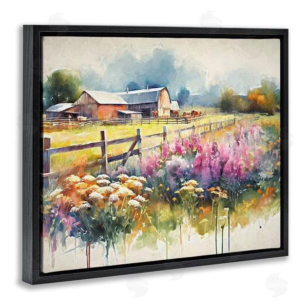 Stupell Industries Ramona Murdock | Country Barn Modern Painting Wall Art