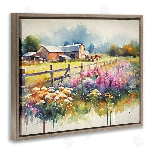 Stupell Industries Ramona Murdock | Country Barn Modern Painting Wall Art