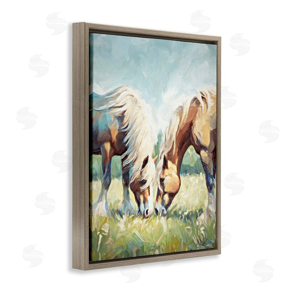 Stupell Industries Ramona Murdock | Country Horses Grazing Wall Art