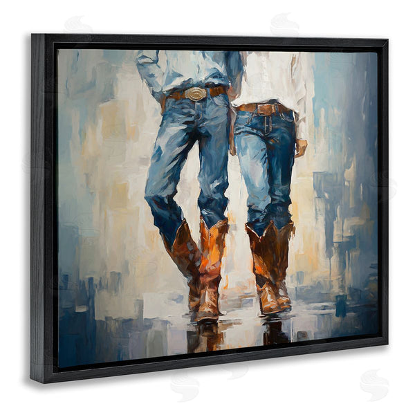 Stupell Industries Ramona Murdock | Cowboy And Cowgirl Couple