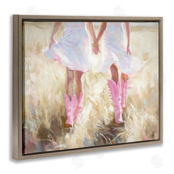 Stupell Industries Ramona Murdock | Cowgirl Best Friends