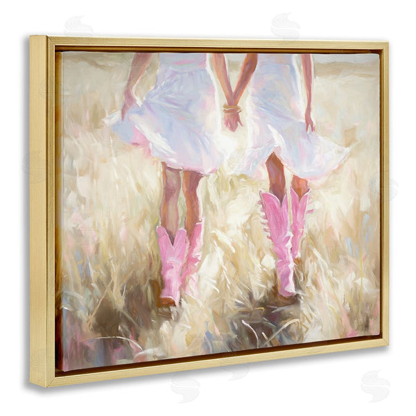Stupell Industries Ramona Murdock | Cowgirl Best Friends