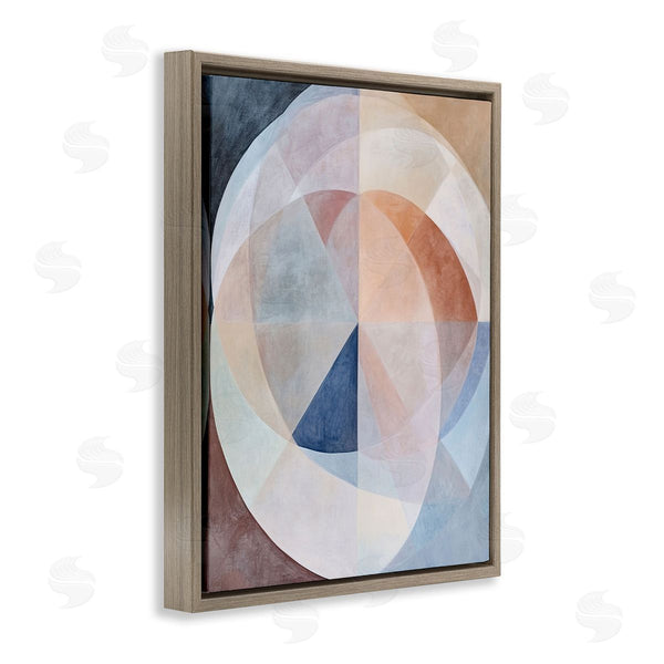 Stupell Industries Ramona Murdock | Curved Pastel Geometrics