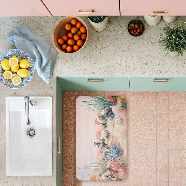 Stupell Industries Ramona Murdock | Desert Wonderland Cacti Anti-Fatigue Mat