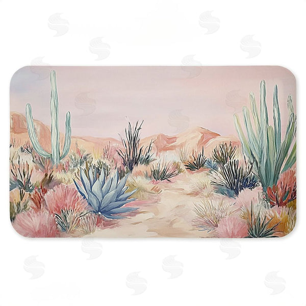 stupell industries Ramona Murdock | Desert Wonderland Cacti Anti-Fatigue Mat