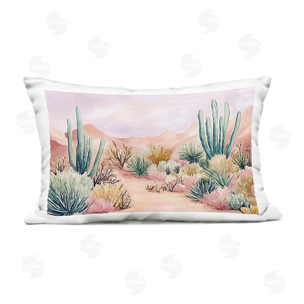 Stupell Industries Ramona Murdock | Desert Wonderland Vegetation Printed Throw Pillow