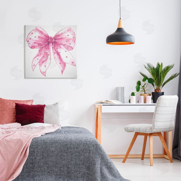 Stupell Industries Ramona Murdock | Fabulous Pink Bow Wall Art