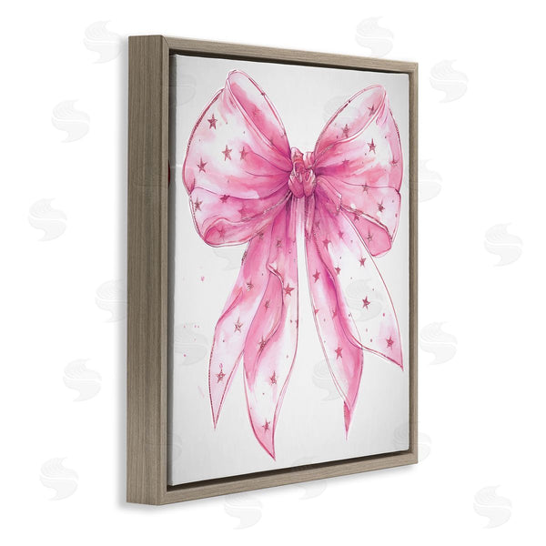 Stupell Industries Ramona Murdock | Fabulous Pink Bow Wall Art