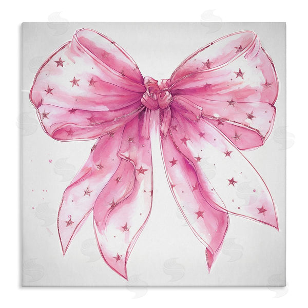 stupell industries Ramona Murdock | Fabulous Pink Bow Wall Art