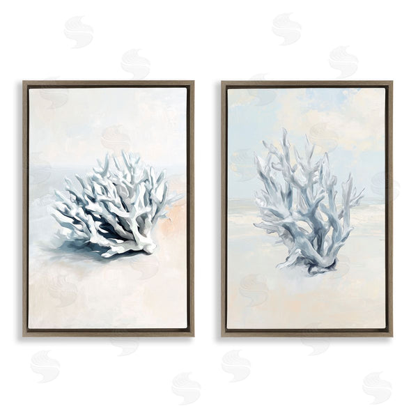 Stupell Industries Ramona Murdock | Faded White Coral Branches