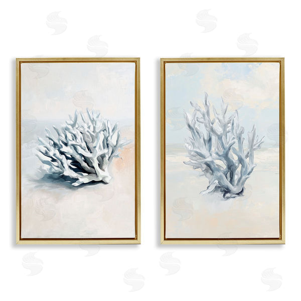 Stupell Industries Ramona Murdock | Faded White Coral Branches