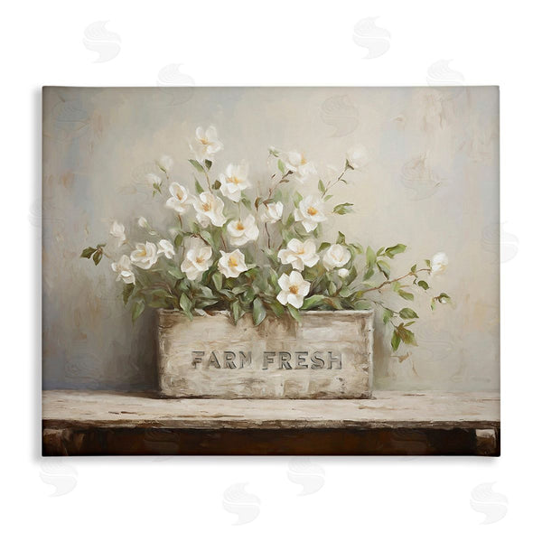 stupell industries Ramona Murdock | Farm Fresh Flower Planter Wall Art