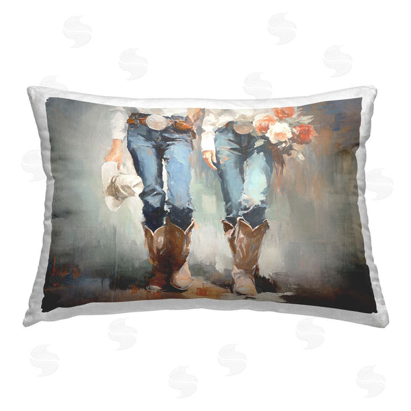 stupell industries Ramona Murdock | Floral Cowgirl Pair