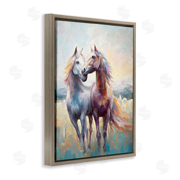 Stupell Industries Ramona Murdock | Galloping Horse Pair