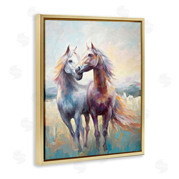 Stupell Industries Ramona Murdock | Galloping Horse Pair