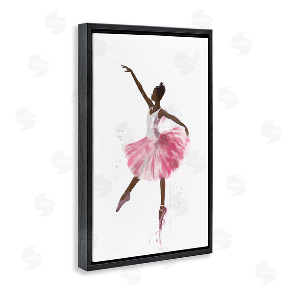 Stupell Industries Ramona Murdock | Graceful Ballerina In Pink