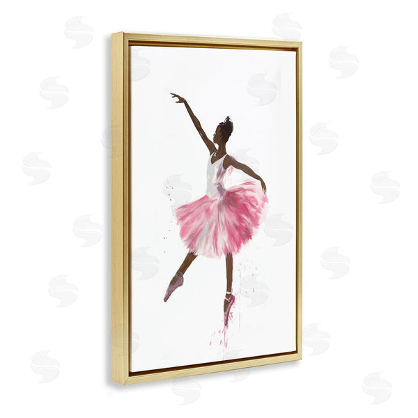 Stupell Industries Ramona Murdock | Graceful Ballerina In Pink