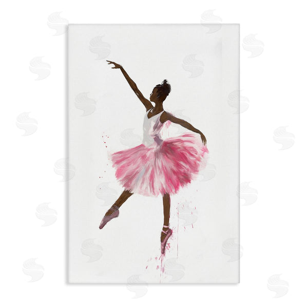 stupell industries Ramona Murdock | Graceful Ballerina in Pink