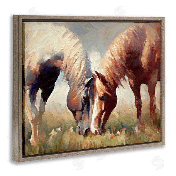 Stupell Industries Ramona Murdock | Grazing Horse Pair Wall Art