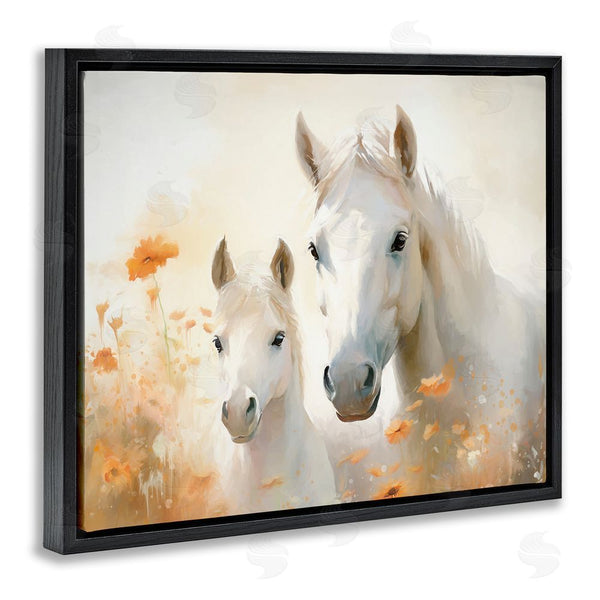 Stupell Industries Ramona Murdock | Horse & Foal With Flowers Wall Art