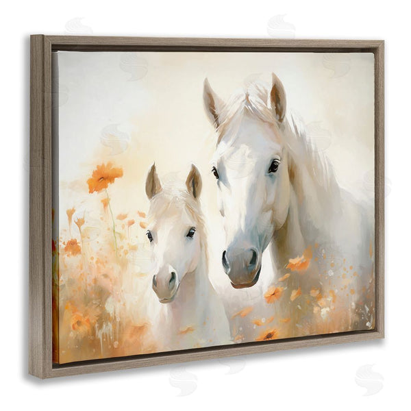 Stupell Industries Ramona Murdock | Horse & Foal With Flowers Wall Art