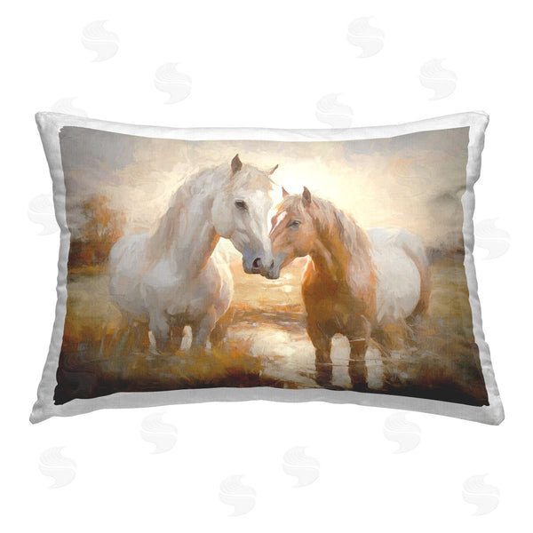 stupell industries Ramona Murdock | Horse Pair in River
