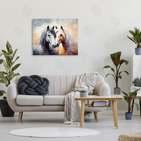 Stupell Industries Ramona Murdock | Horse Pair & Sunrise Wall Art