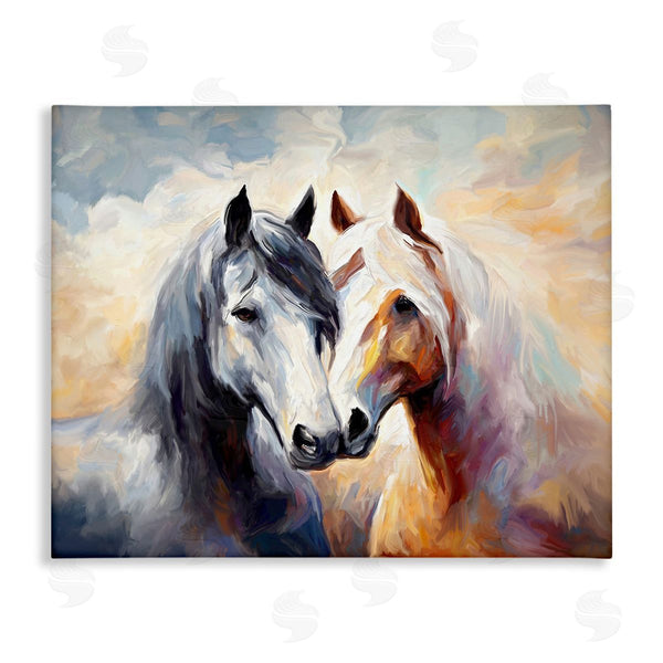 stupell industries Ramona Murdock | Horse Pair & Sunrise Wall Art