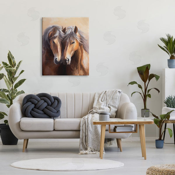 Stupell Industries Ramona Murdock | Horse Twins Hugging Wall Art