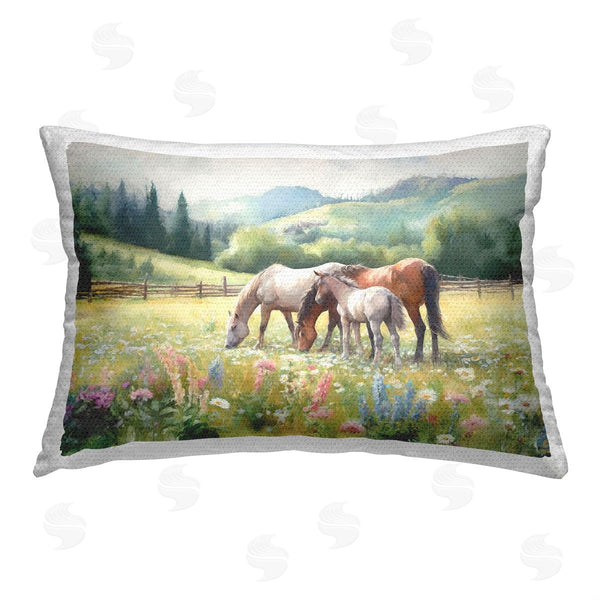 Stupell Industries Ramona Murdock | Horses & Foal In Meadow