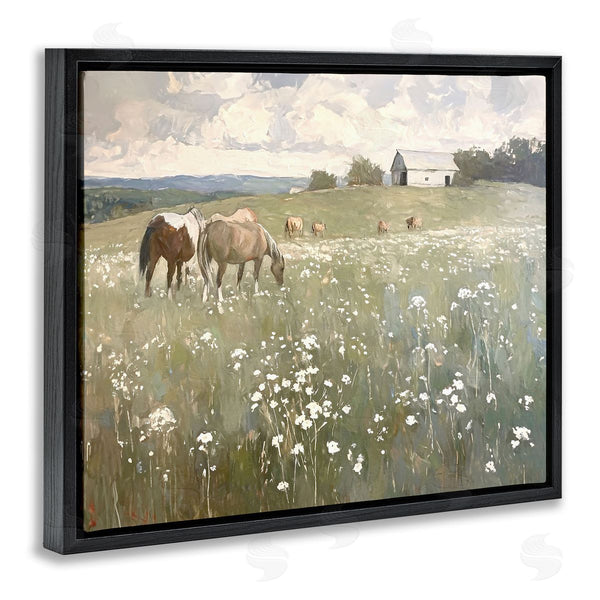 Stupell Industries Ramona Murdock | Horses In Pasture