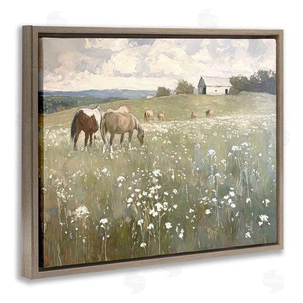 Stupell Industries Ramona Murdock | Horses In Pasture