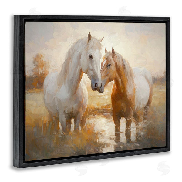Stupell Industries Ramona Murdock | Horses In Shallow Creek Wall Art