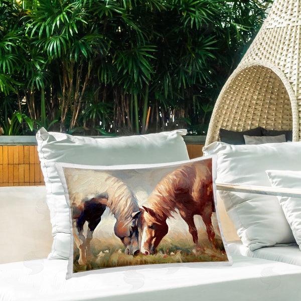 Stupell Industries Ramona Murdock | Horses Touching Noses