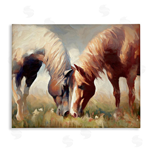 stupell industries Ramona Murdock | Horses Touching Noses