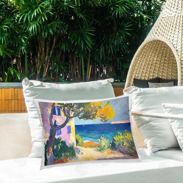Stupell Industries Ramona Murdock | House On Coastline