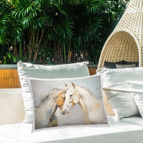 Stupell Industries Ramona Murdock | Hugging Horse Pair