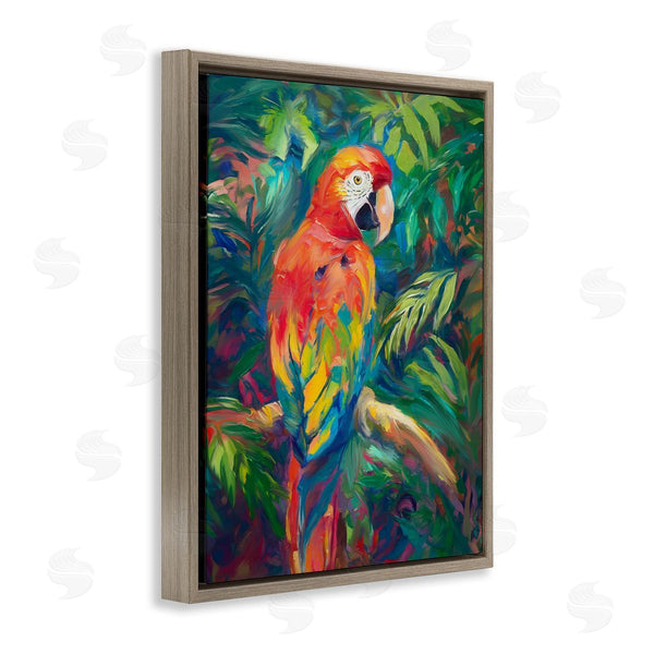 Stupell Industries Ramona Murdock | Jungle Macaw On Branch