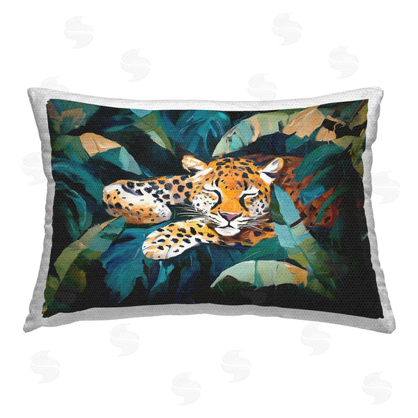 Stupell Industries Ramona Murdock | Leopard Sleeping In Leaves