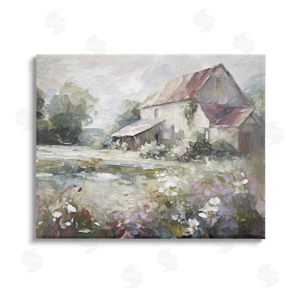 stupell industries Ramona Murdock | Muted Cottage Meadow Wall Art