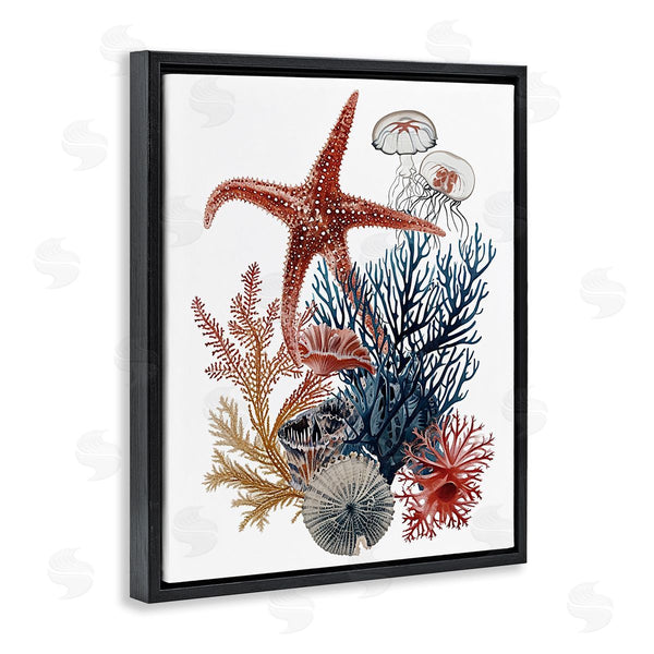 Stupell Industries Ramona Murdock | Natural Aquatic Sea Creatures