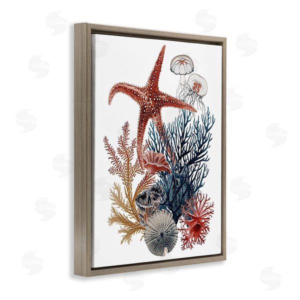 Stupell Industries Ramona Murdock | Natural Aquatic Sea Creatures