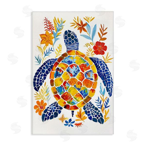 stupell industries Ramona Murdock | Nautical Patterned Turtle