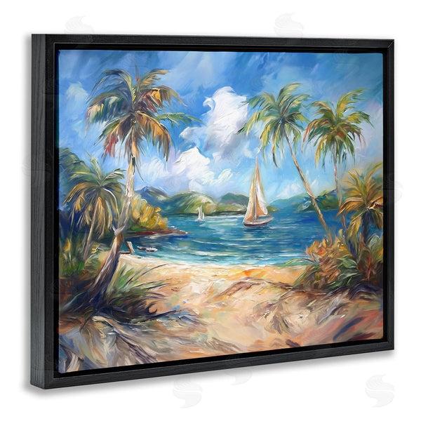 Stupell Industries Ramona Murdock | Paradise Beach Harbor