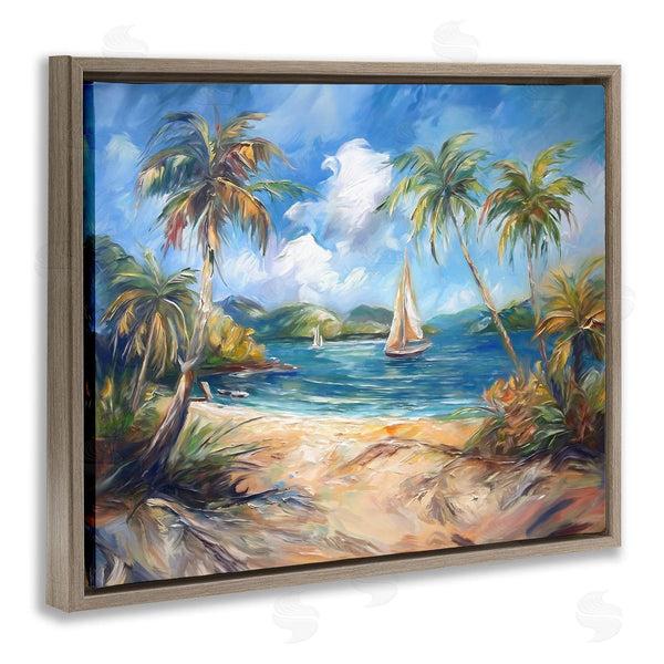 Stupell Industries Ramona Murdock | Paradise Beach Harbor