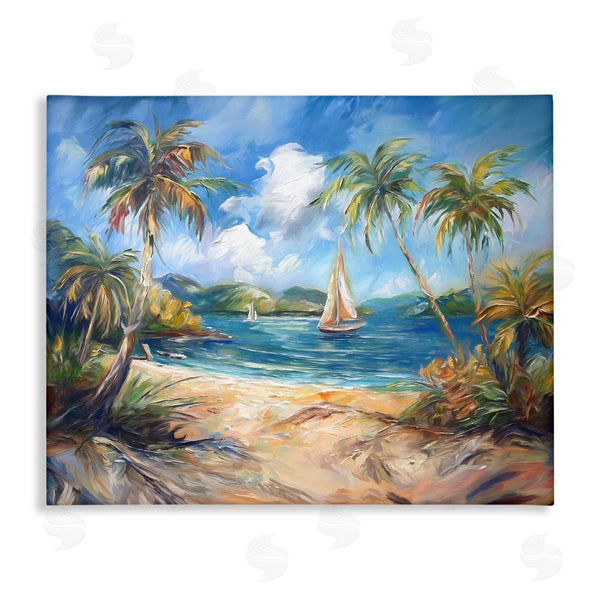 stupell industries Ramona Murdock | Paradise Beach Harbor