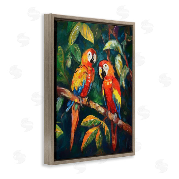 Stupell Industries Ramona Murdock | Parrot Pair On Branch