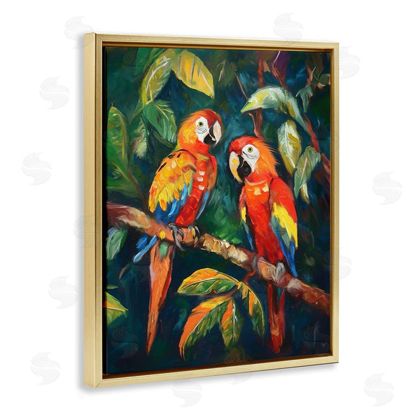 Stupell Industries Ramona Murdock | Parrot Pair On Branch