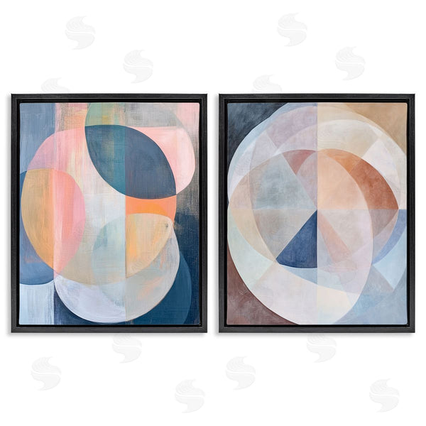 Stupell Industries Ramona Murdock | Pastel Centric Geometrics